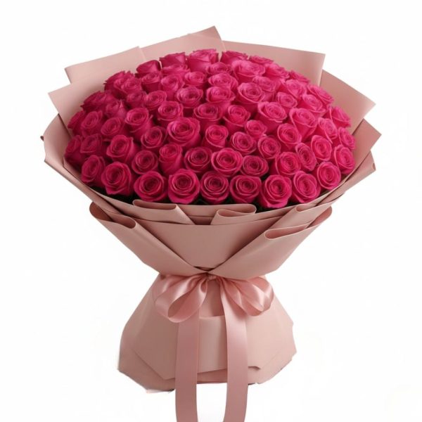 Birthday Blush of 151 Pink Roses