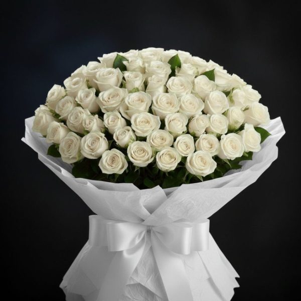 Pure Promise Bouquet of 200 White Roses