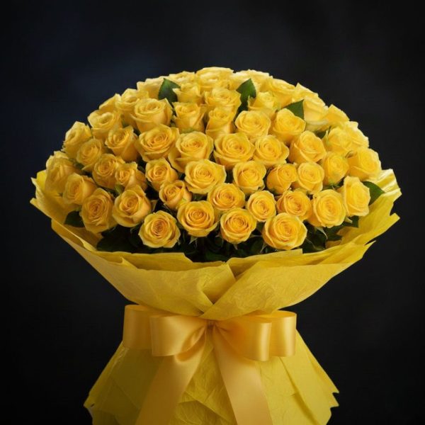 Birthday Sunshine-200 Yellow Roses