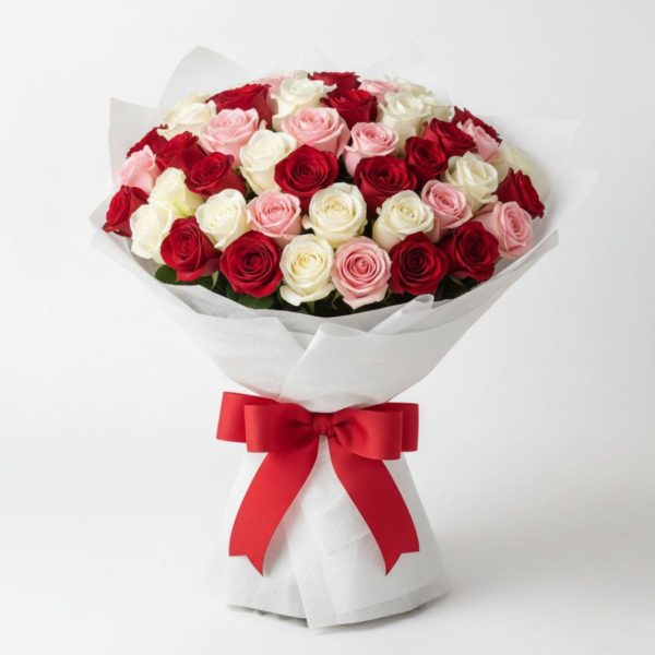 Always Yours – Anniversary Rose Arrangement