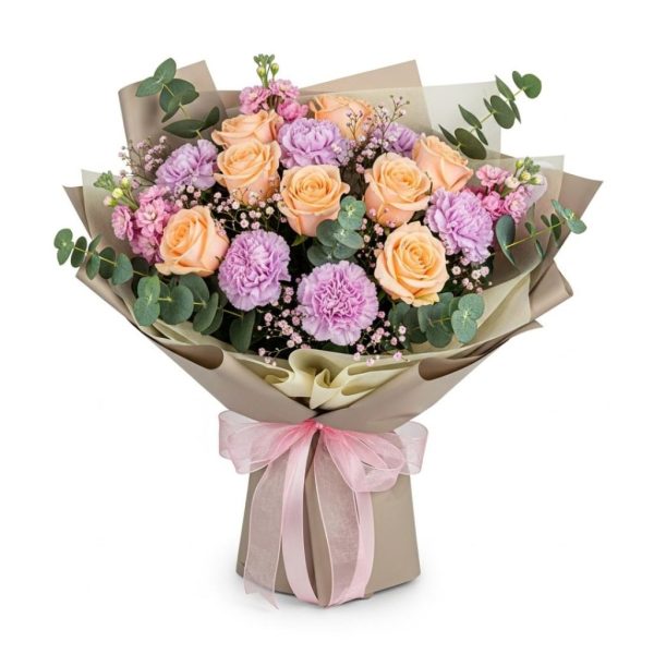 Peach & Violet Symphony