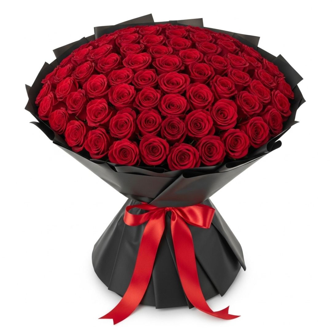 Royal Romance – 250 Red Roses Anniversary Flowers