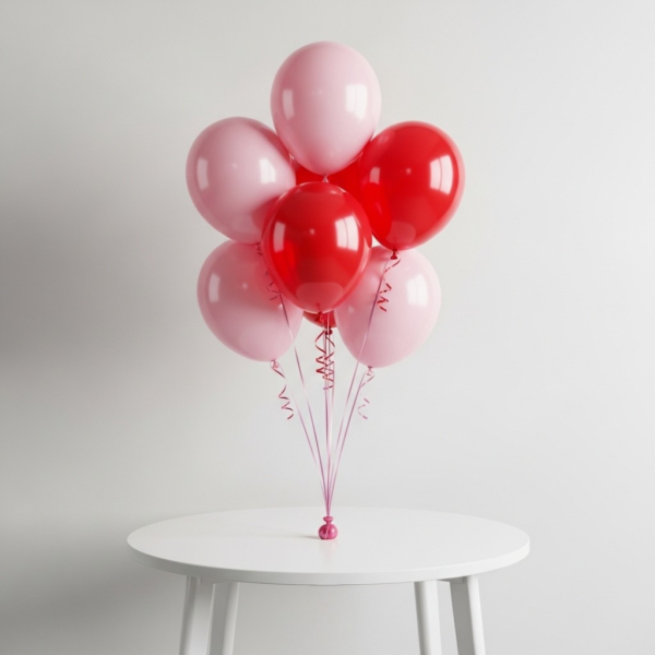 Sweet Pink & Red Party Balloons